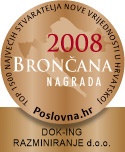 Brončana nagrada Poslovna.hr